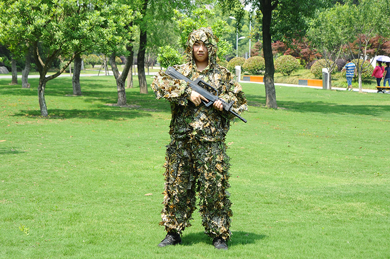 春天沖花兩件套偽裝服