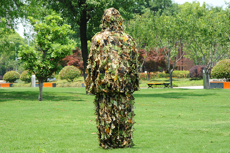 章布沖花兩件套偽裝服